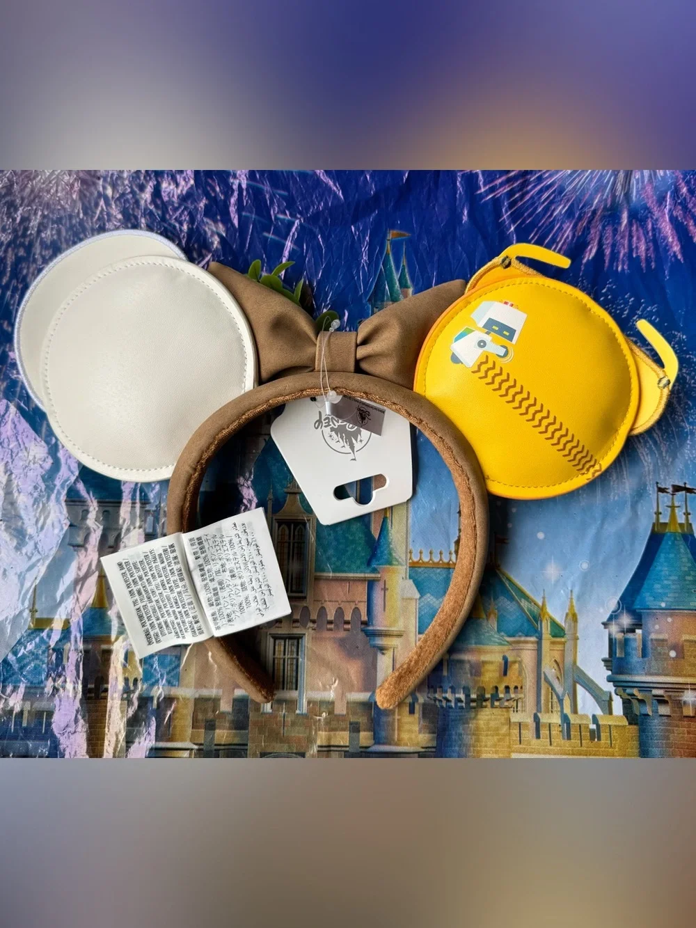 Disney Parks 2026 Wall-e Eve D23 Mickey Ears Headband New